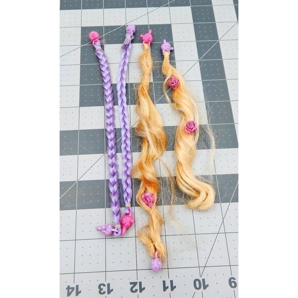 Mattel Cut & Style Barbie Repunzel Doll Hair Extensions Clips Nude - Picture 6 of 6